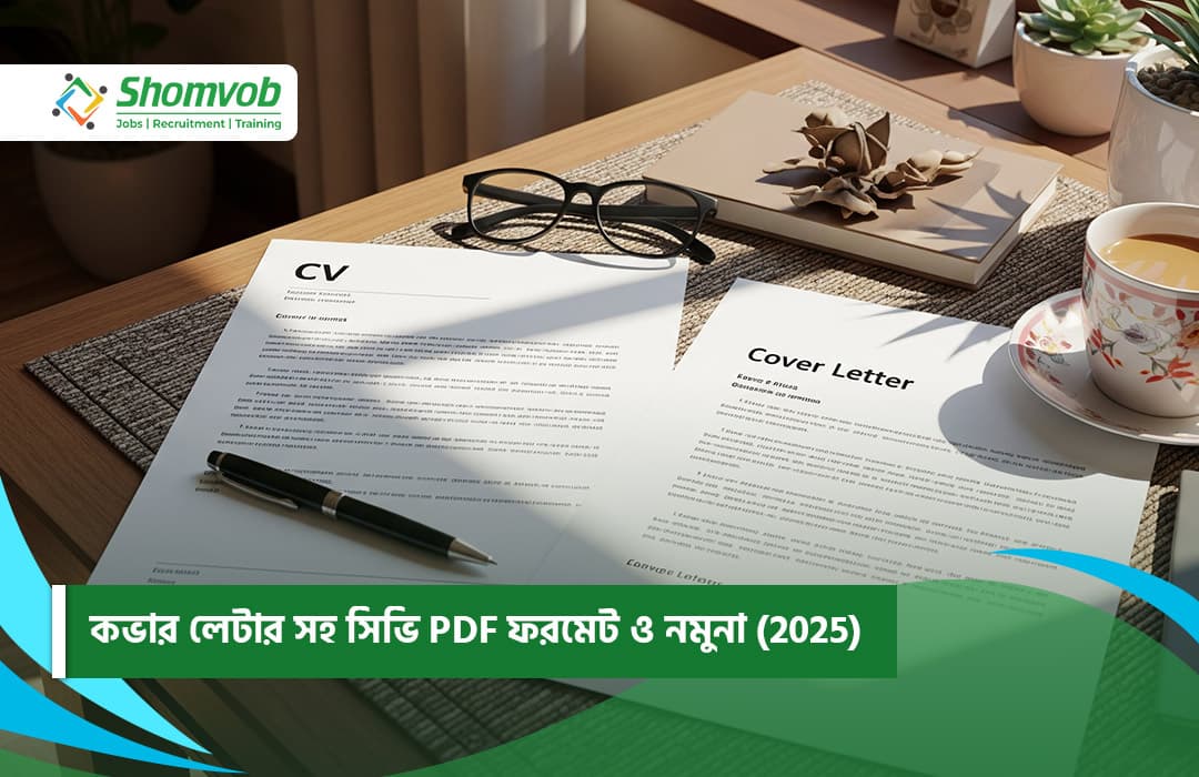 কভার লেটার সহ সিভি PDF ফরমেট ও নমুনা (2025)