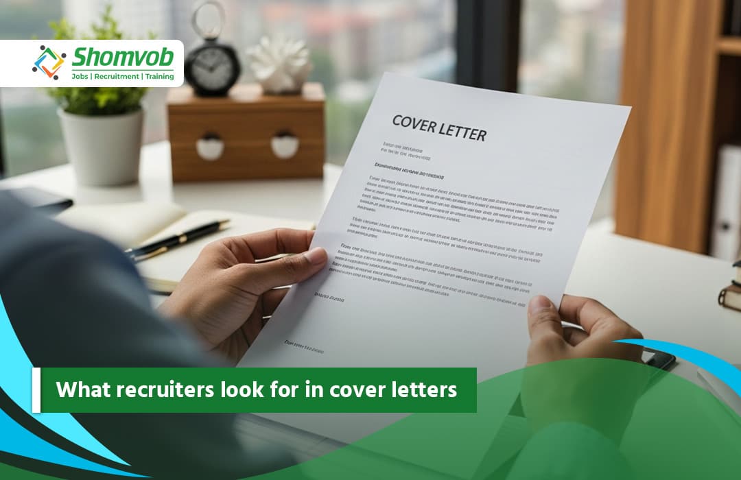 What recruiters look for in cover letters